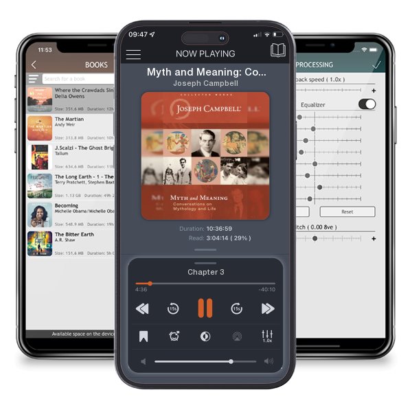 Download fo free audiobook Myth and Meaning: Conversations on Mythology and Life by Joseph Campbell and listen anywhere on your iOS devices in the ListenBook app.