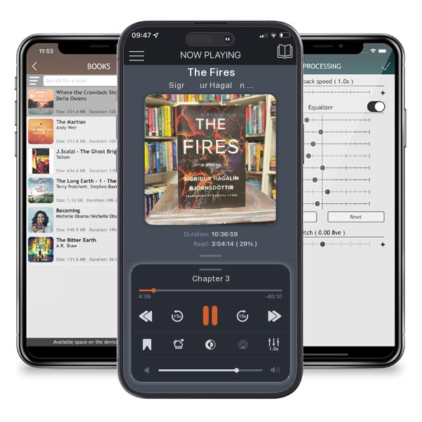 Download fo free audiobook The Fires by Sigríður Hagalín Björnsdóttir; Larissa Kyzer and listen anywhere on your iOS devices in the ListenBook app.