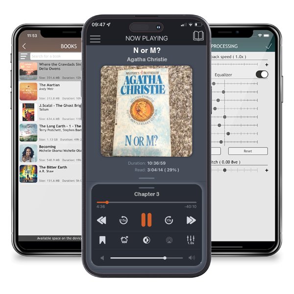 Download fo free audiobook N or M? by Agatha Christie and listen anywhere on your iOS devices in the ListenBook app.