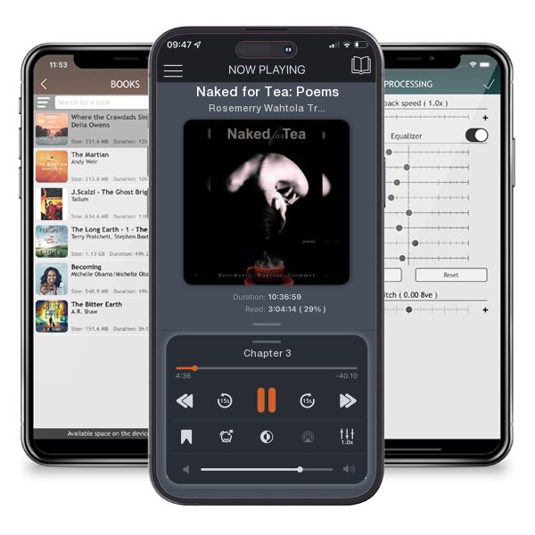 Download fo free audiobook Naked for Tea: Poems by Rosemerry Wahtola Trommer and listen anywhere on your iOS devices in the ListenBook app.