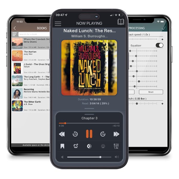Download fo free audiobook Naked Lunch: The Restored Text by William S. Burroughs Jr and listen anywhere on your iOS devices in the ListenBook app.