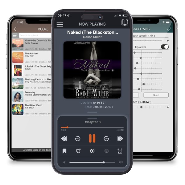 Download fo free audiobook Naked (The Blackstone Affair, #1) by Raine Miller and listen anywhere on your iOS devices in the ListenBook app.