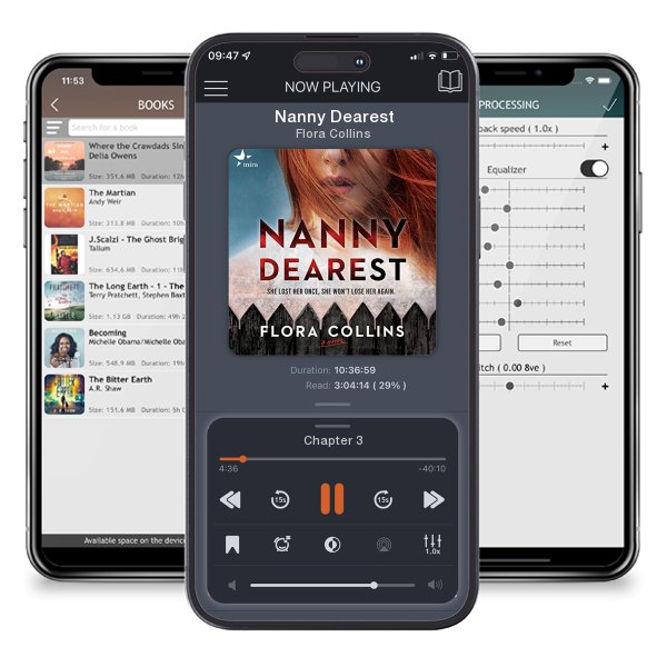 Download fo free audiobook Nanny Dearest by Flora Collins and listen anywhere on your iOS devices in the ListenBook app.