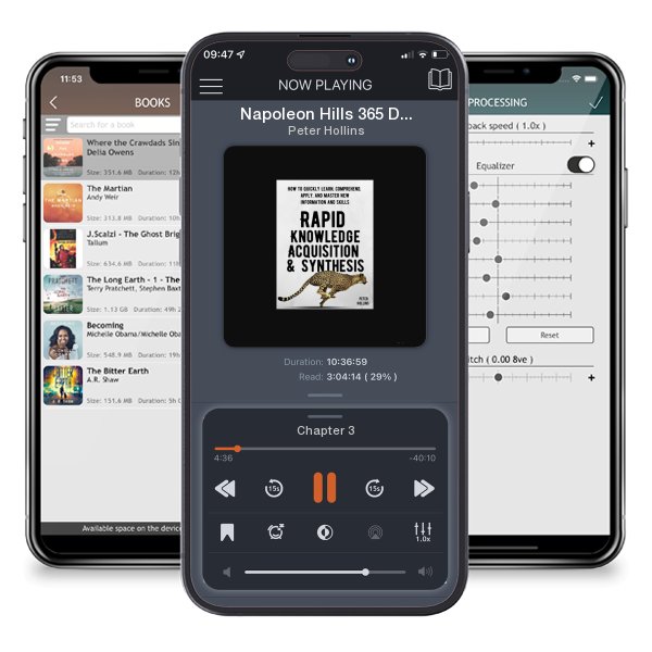Download fo free audiobook Napoleon Hills 365 Days Of Inspiration by Peter Hollins and listen anywhere on your iOS devices in the ListenBook app.