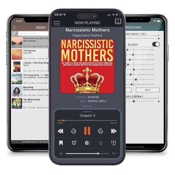 Download fo free audiobook Narcissistic Mothers by Happiness Factory and listen anywhere on your iOS devices in the ListenBook app.