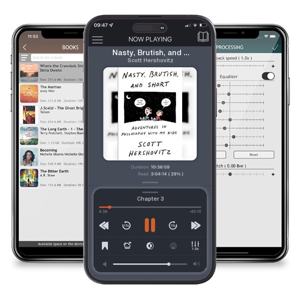 Download fo free audiobook Nasty, Brutish, and Short: Adventures in Philosophy with My Kids by Scott Hershovitz and listen anywhere on your iOS devices in the ListenBook app.