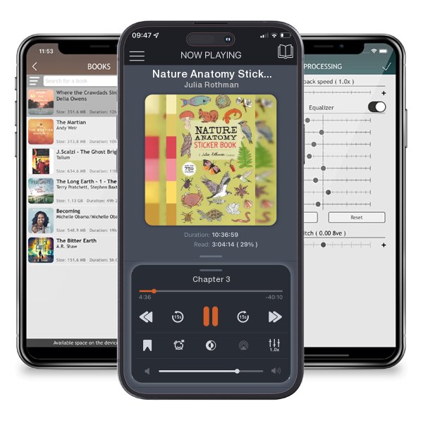 Download fo free audiobook Nature Anatomy Sticker Book: A Julia Rothman Creation; More... by Julia Rothman and listen anywhere on your iOS devices in the ListenBook app.