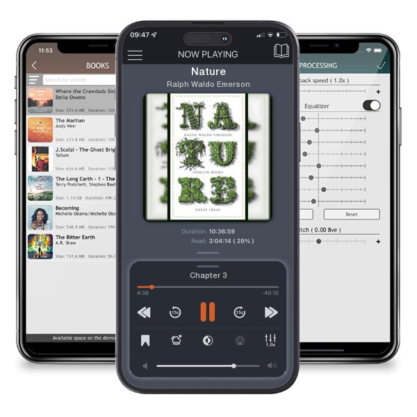 Download fo free audiobook Nature by Ralph Waldo Emerson and listen anywhere on your iOS devices in the ListenBook app.