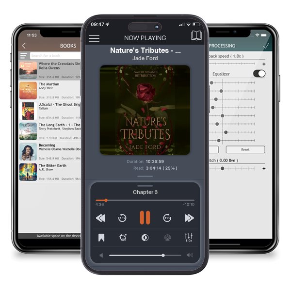 Download fo free audiobook Nature's Tributes - Nature's War 1 by Jade Ford and listen anywhere on your iOS devices in the ListenBook app.