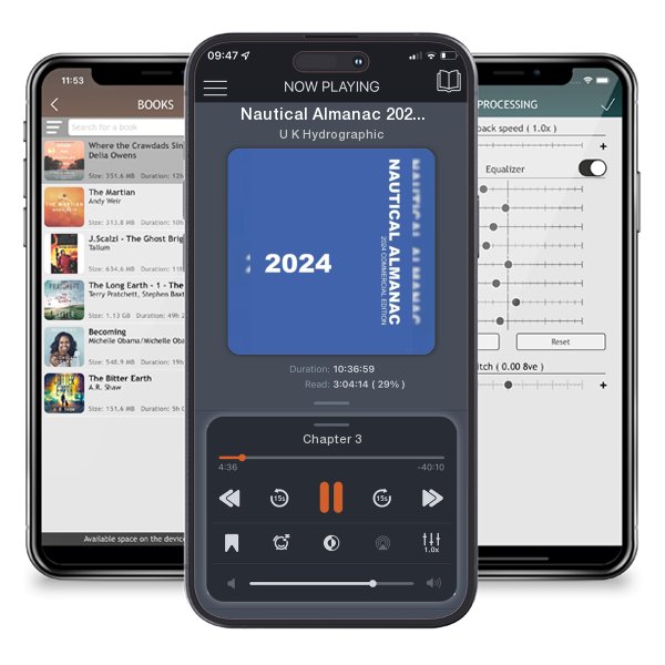 Download fo free audiobook Nautical Almanac 2024 (Nautical Almanac For the Year) by U K Hydrographic and listen anywhere on your iOS devices in the ListenBook app.