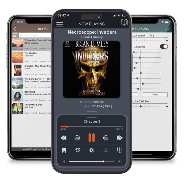 Download fo free audiobook Necroscope: Invaders by Brian Lumley and listen anywhere on your iOS devices in the ListenBook app.