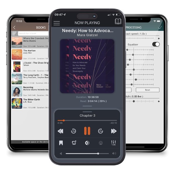 Download fo free audiobook Needy: How to Advocate for Your Needs and Claim Your Sovereignty by Mara Glatzel and listen anywhere on your iOS devices in the ListenBook app.