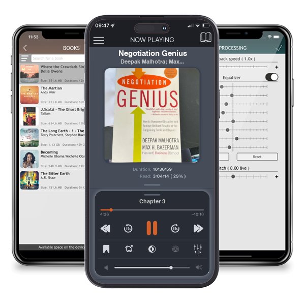 Download fo free audiobook Negotiation Genius by Deepak Malhotra; Max Bazerman and listen anywhere on your iOS devices in the ListenBook app.