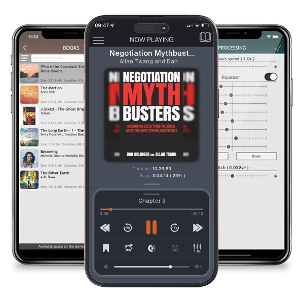 Download fo free audiobook Negotiation Mythbusters: Rethinking Everything You Know About... by Allan Tsang and Dan Oblinger and listen anywhere on your iOS devices in the ListenBook app.
