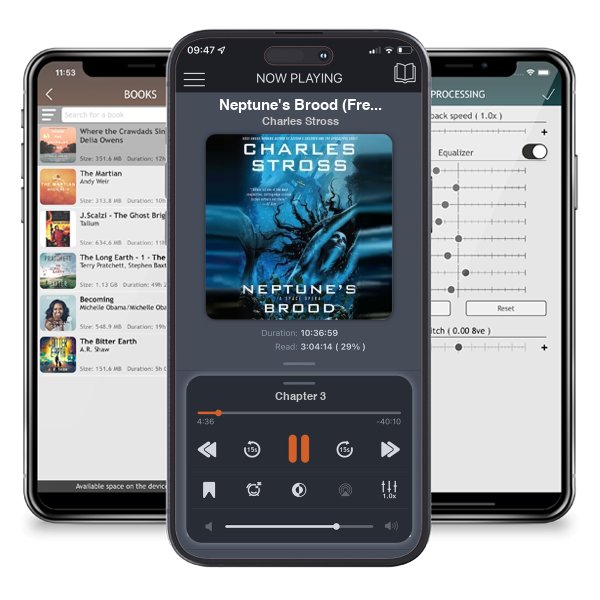 Download fo free audiobook Neptune\'s Brood (Freyaverse, #2) by Charles Stross and listen anywhere on your iOS devices in the ListenBook app.