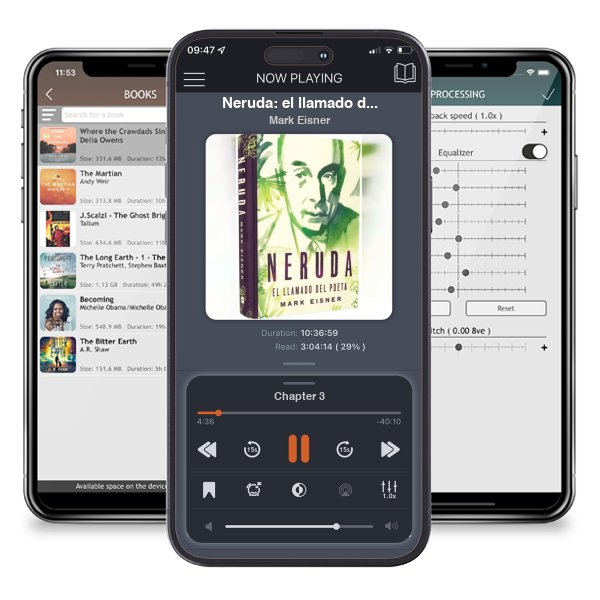 Descargar audiolibro gratis Neruda: el llamado del poeta by Mark Eisner y escuchar en cualquier lugar en sus dispositivos iOS en la aplicación ListenBook.