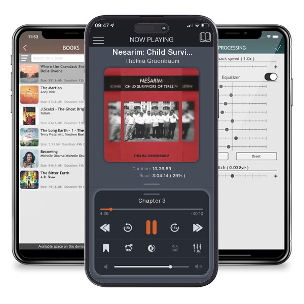 Download fo free audiobook Nesarim: Child Survivors of Terezin by Thelma Gruenbaum and listen anywhere on your iOS devices in the ListenBook app.