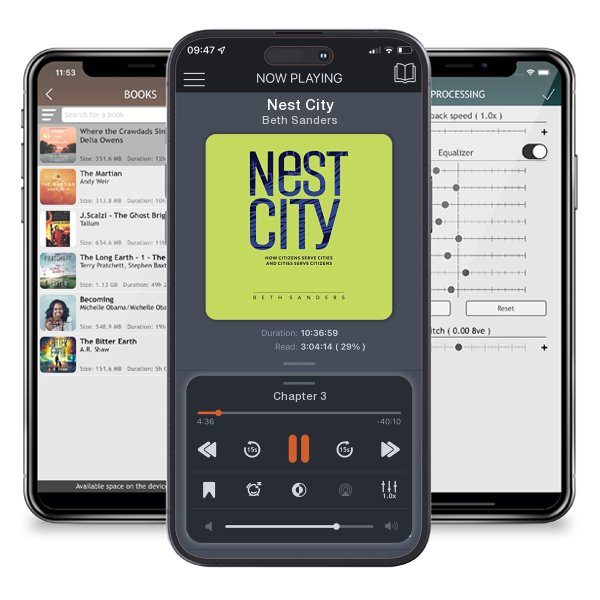 Download fo free audiobook Nest City by Beth Sanders and listen anywhere on your iOS devices in the ListenBook app.