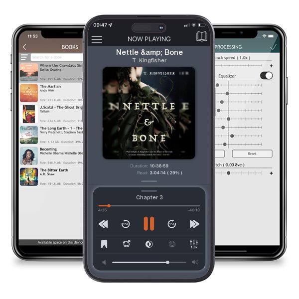 Download fo free audiobook Nettle & Bone by T. Kingfisher and listen anywhere on your iOS devices in the ListenBook app.
