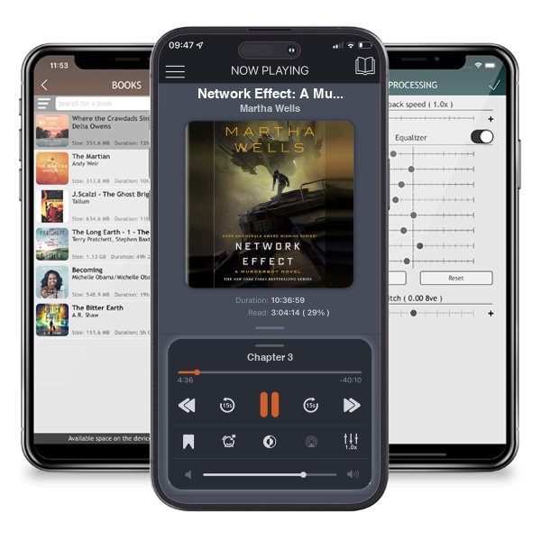 Download fo free audiobook Network Effect: A Murderbot Novel (The Murderbot Diaries Book 5) by Martha Wells and listen anywhere on your iOS devices in the ListenBook app.