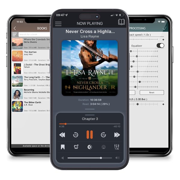 Download fo free audiobook Never Cross a Highlander by Lisa Rayne and listen anywhere on your iOS devices in the ListenBook app.