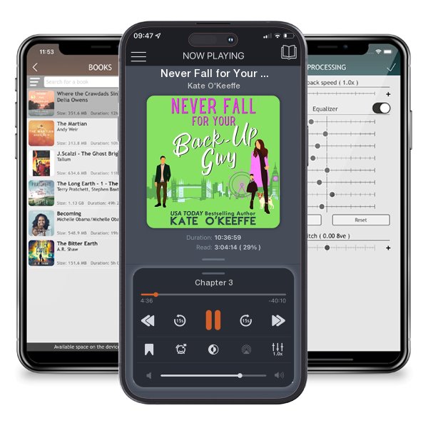 Download fo free audiobook Never Fall for Your Back-Up Guy by Kate O'Keeffe and listen anywhere on your iOS devices in the ListenBook app.