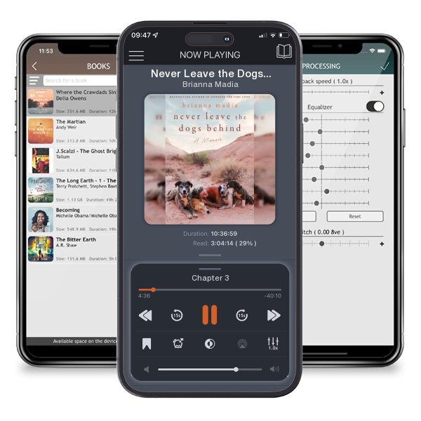 Download fo free audiobook Never Leave the Dogs Behind: A Memoir by Brianna Madia and listen anywhere on your iOS devices in the ListenBook app.