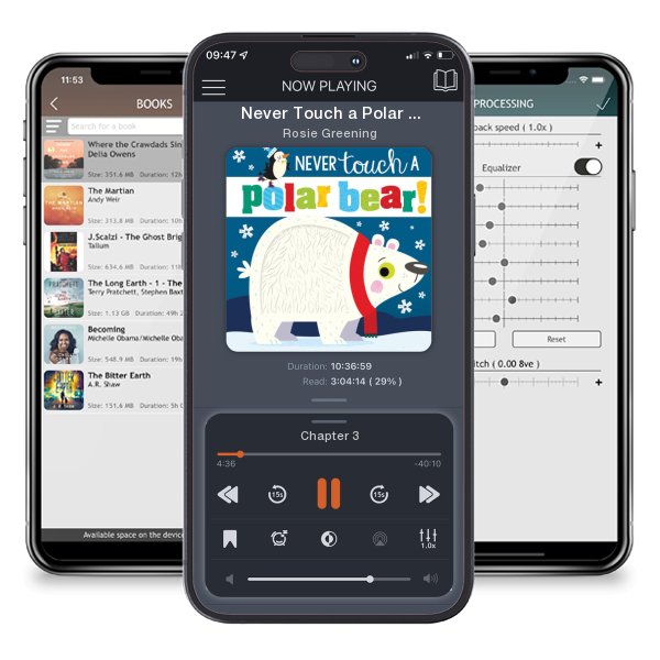 Download fo free audiobook Never Touch a Polar Bear! (Board book) by Rosie Greening and listen anywhere on your iOS devices in the ListenBook app.