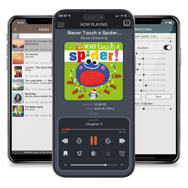 Download fo free audiobook Never Touch a Spider! (Board book) by Rosie Greening and listen anywhere on your iOS devices in the ListenBook app.