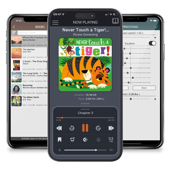 Download fo free audiobook Never Touch a Tiger! (Board book) by Rosie Greening and listen anywhere on your iOS devices in the ListenBook app.