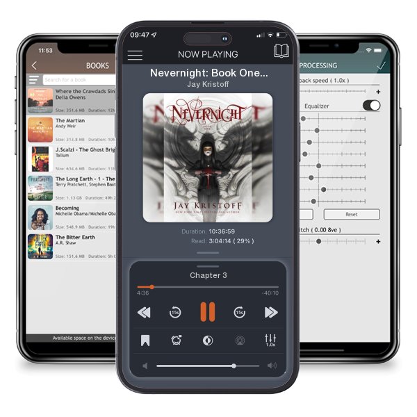 Download fo free audiobook Nevernight: Book One of the Nevernight Chronicle by Jay Kristoff and listen anywhere on your iOS devices in the ListenBook app.