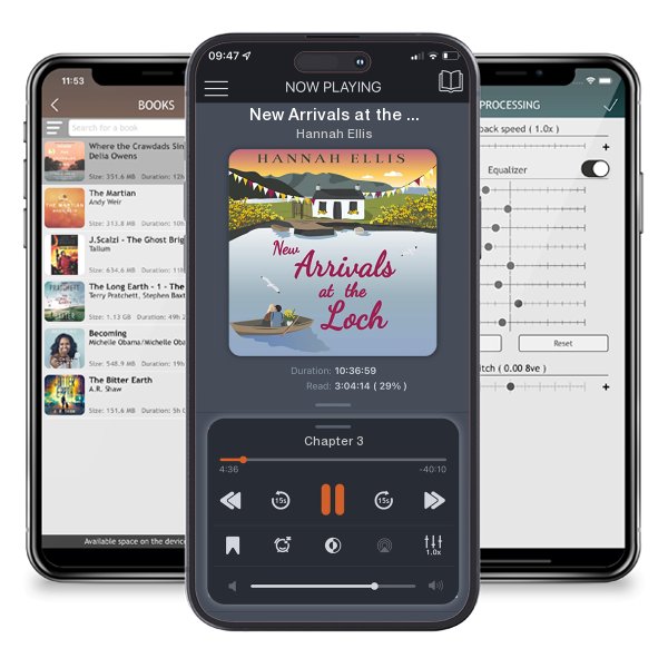 Download fo free audiobook New Arrivals at the Loch by Hannah Ellis and listen anywhere on your iOS devices in the ListenBook app.