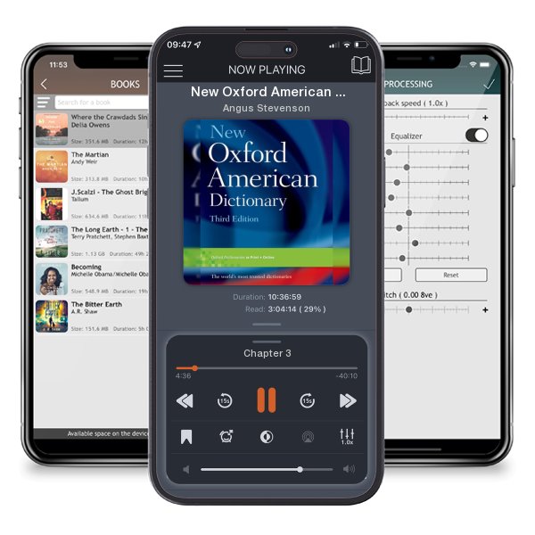 Download fo free audiobook New Oxford American Dictionary by Angus Stevenson and listen anywhere on your iOS devices in the ListenBook app.