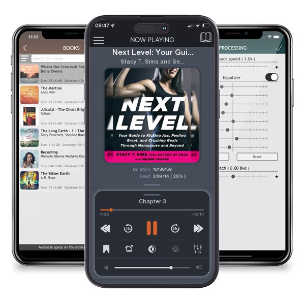Download fo free audiobook Next Level: Your Guide to Kicking Ass, Feeling Great, and... by Stacy T. Sims and Selene Yeager and listen anywhere on your iOS devices in the ListenBook app.