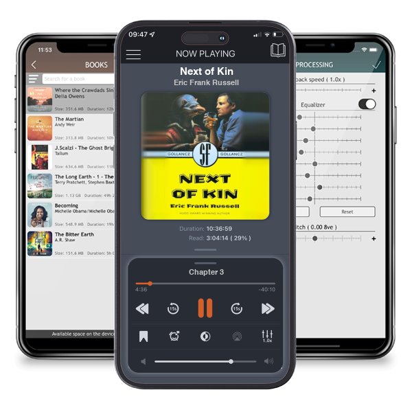 Download fo free audiobook Next of Kin by Eric Frank Russell and listen anywhere on your iOS devices in the ListenBook app.