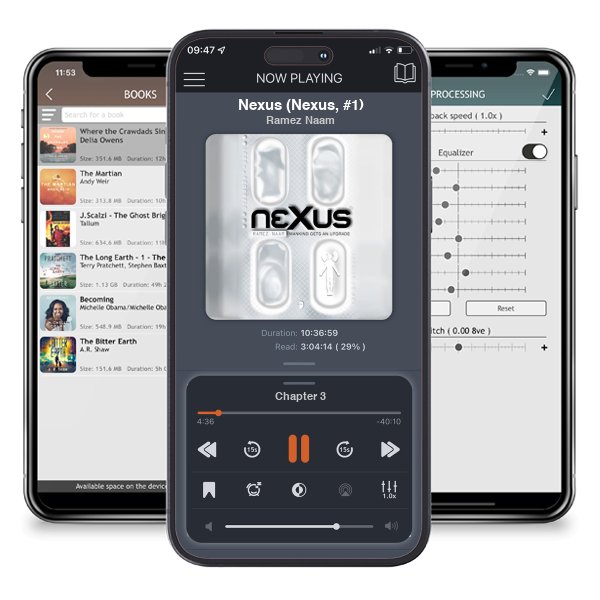 Download fo free audiobook Nexus (Nexus, #1) by Ramez Naam and listen anywhere on your iOS devices in the ListenBook app.