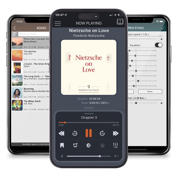 Download fo free audiobook Nietzsche on Love by Friedrich Nietzsche and listen anywhere on your iOS devices in the ListenBook app.