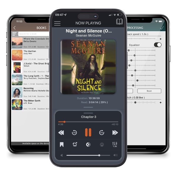 Download fo free audiobook Night and Silence (October Daye, #12) by Seanan McGuire and listen anywhere on your iOS devices in the ListenBook app.