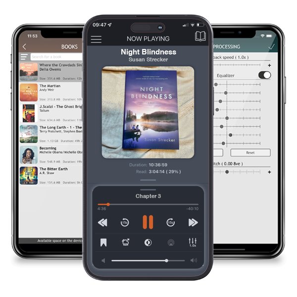 Download fo free audiobook Night Blindness by Susan Strecker and listen anywhere on your iOS devices in the ListenBook app.