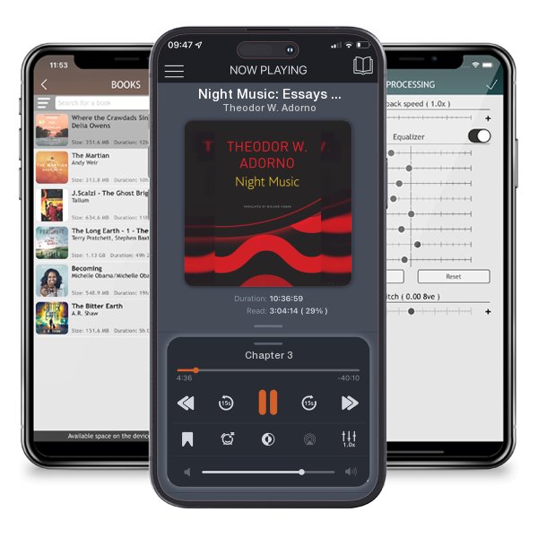 Download fo free audiobook Night Music: Essays on Music 1928-1962 (The German List) by Theodor W. Adorno and listen anywhere on your iOS devices in the ListenBook app.