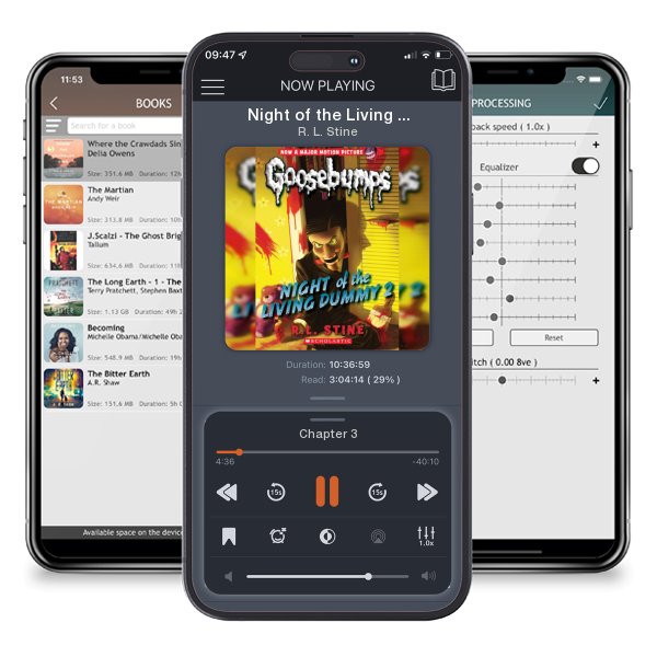 Download fo free audiobook Night of the Living Dummy 2 (Classic Goosebumps #25) by R. L. Stine and listen anywhere on your iOS devices in the ListenBook app.