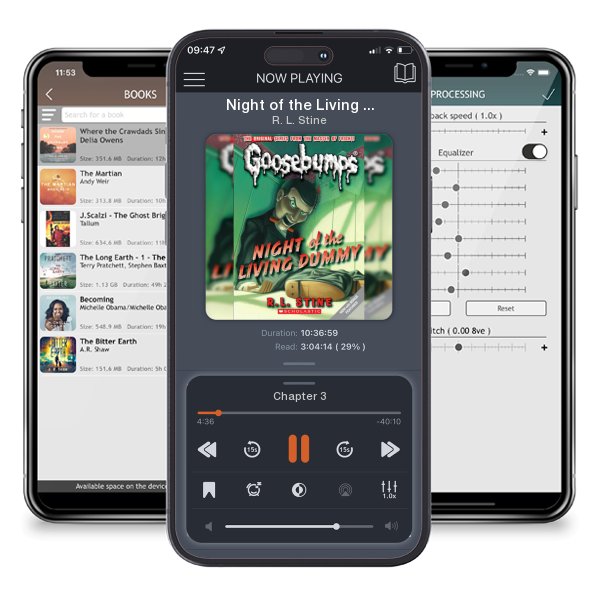 Download fo free audiobook Night of the Living Dummy (Classic Goosebumps #1) by R. L. Stine and listen anywhere on your iOS devices in the ListenBook app.