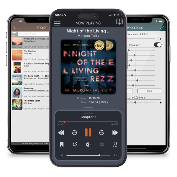 Download fo free audiobook Night of the Living Rez by Morgan Talty and listen anywhere on your iOS devices in the ListenBook app.