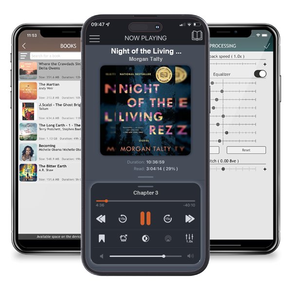 Download fo free audiobook Night of the Living Rez by Morgan Talty and listen anywhere on your iOS devices in the ListenBook app.