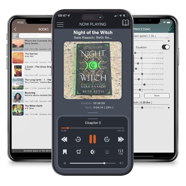 Download fo free audiobook Night of the Witch by Sara Raasch; Beth Revis and listen anywhere on your iOS devices in the ListenBook app.