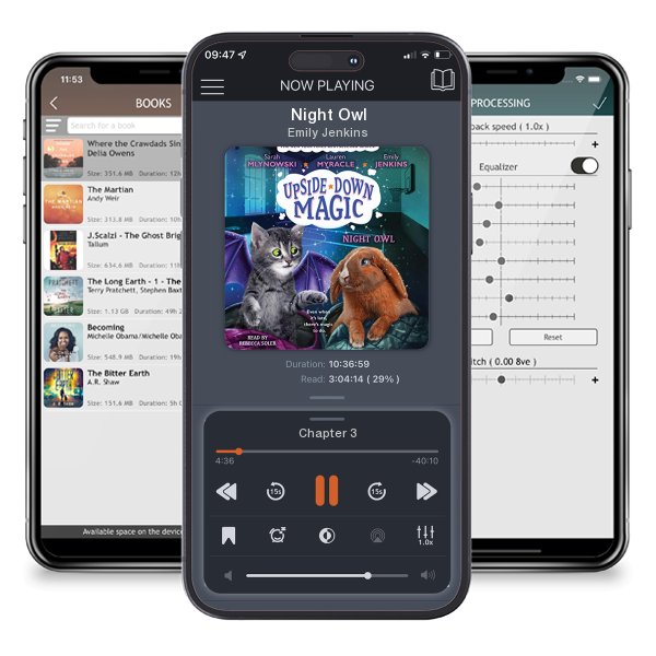 Download fo free audiobook Night Owl by Emily Jenkins and listen anywhere on your iOS devices in the ListenBook app.