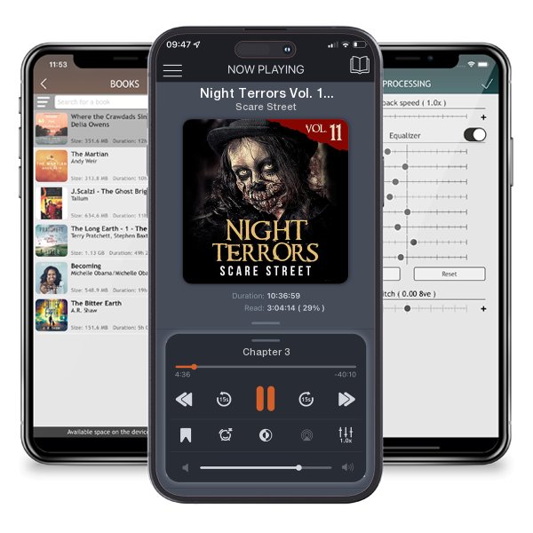 Download fo free audiobook Night Terrors Vol. 11 by Scare Street and listen anywhere on your iOS devices in the ListenBook app.