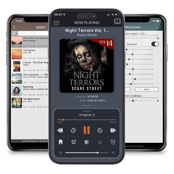 Download fo free audiobook Night Terrors Vol. 14 by Scare Street and listen anywhere on your iOS devices in the ListenBook app.