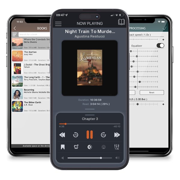 Download fo free audiobook Night Train To Murder [Dramatized Adaptation] by Agustina Restucci and listen anywhere on your iOS devices in the ListenBook app.