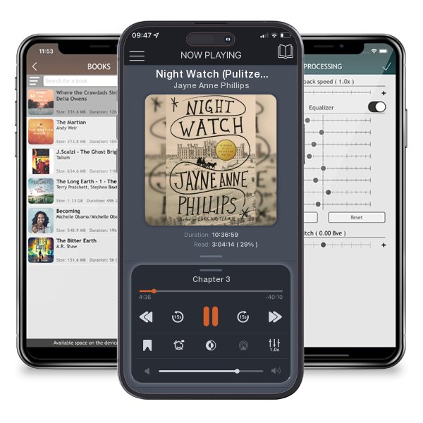 Download fo free audiobook Night Watch (Pulitzer Prize Winner) by Jayne Anne Phillips and listen anywhere on your iOS devices in the ListenBook app.